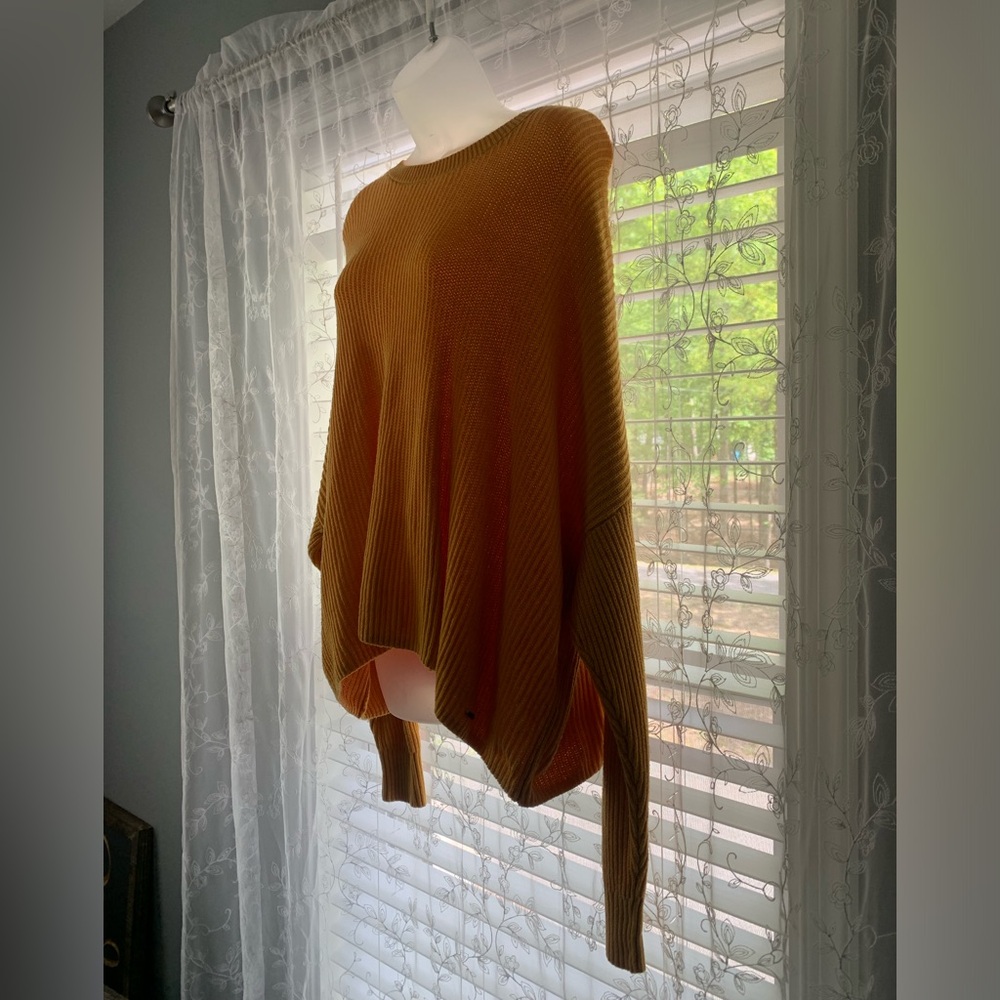 Large yellow sweater from Hollister